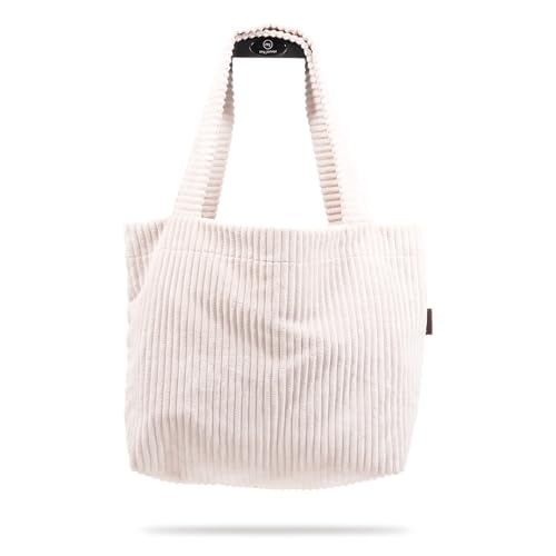 my junior® Mombag - vielseitige Wickeltasche, XXL-Design (my junior® x WUUN Cord Creme) von mj my junior