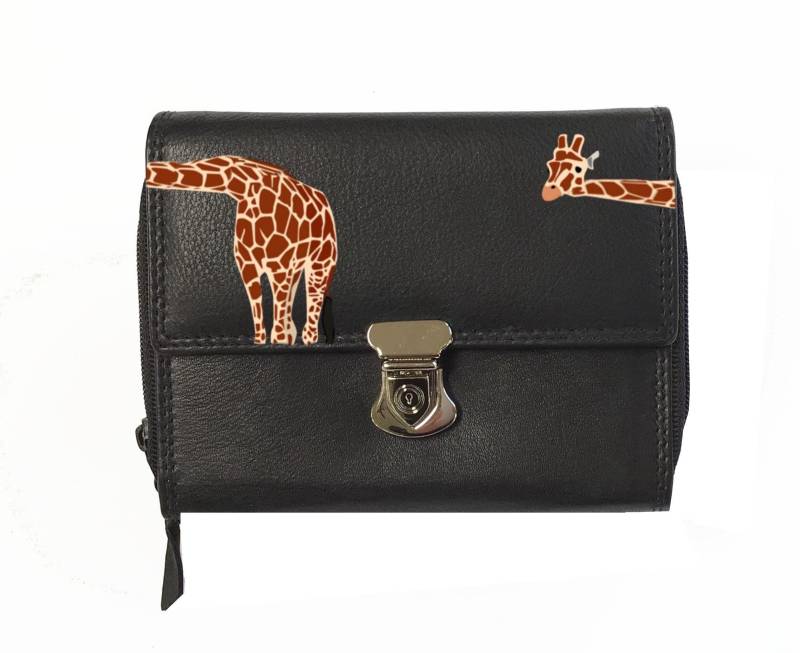 Geldbörse Mit Schnalle, Echtes Leder von mjtArt