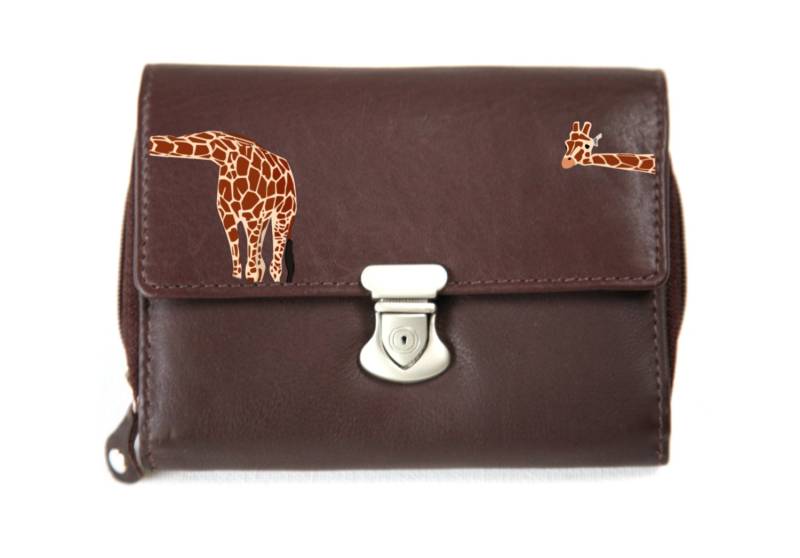 Geldbörse Mit Schnalle, Echtes Leder von mjtArt