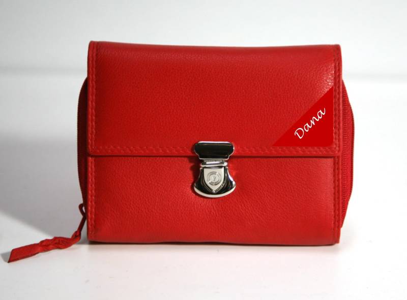 Geldbörse Mit Schnalle, Echtes Leder Geldbörse Mit Schnalle, Echtes Leder von mjtArt