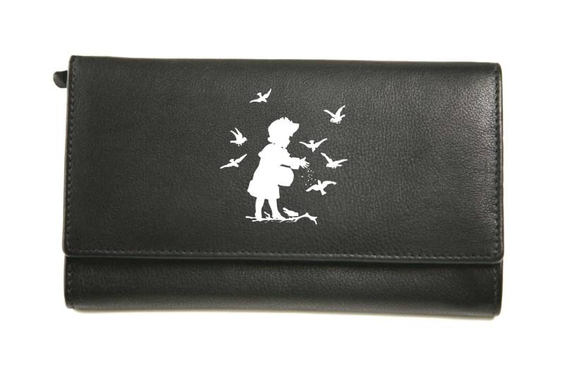 Geldbörse Xl Leder Pur, , Echtes von mjtArt