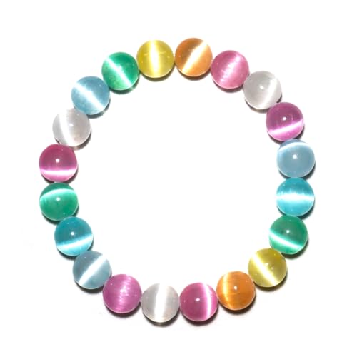 8 mm Regenbogen-Selenit-Armband – schillernder natürlicher Kristall | Meditationsarmband mit Katzenaugen-Effekt | mit Perlenwerkzeug-Set – verstellbar auf 16,5–19,1 cm Handgelenkgröße 8 mm Regenbogen-Selenit-Armband – schillernder natürlicher Kristall | Meditationsarmband mit Katzenaugen-Effekt | mit Perlenwerkzeug-Set – verstellbar auf 16,5–19,1 cm Handgelenkgröße von mkslksbhnxl