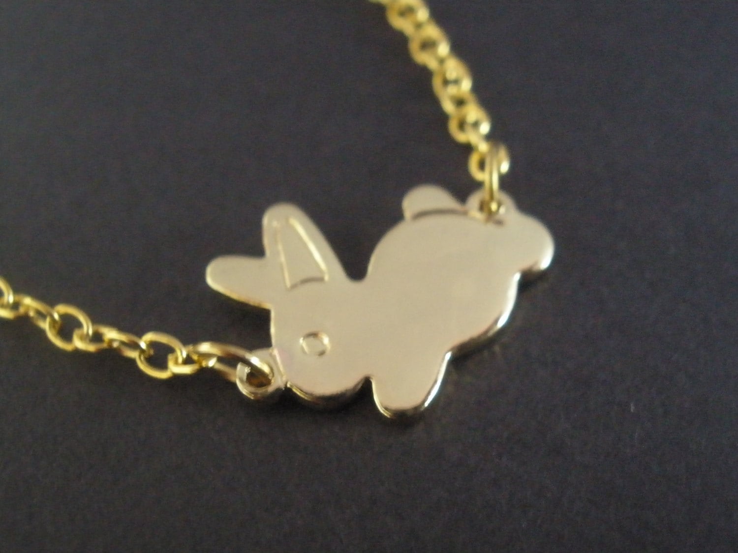 Gold Armband, Kaninchen Hase Goldhase, Goldkaninchen, Charme, Kleiner Hase, Tiny, Tier Schmuck, Geschenk Freundin Gold Armband, Kaninchen Hase Goldhase, Goldkaninchen, Charme, Kleiner Hase, Tiny, Tier Schmuck, Geschenk Freundin von mlejewelry