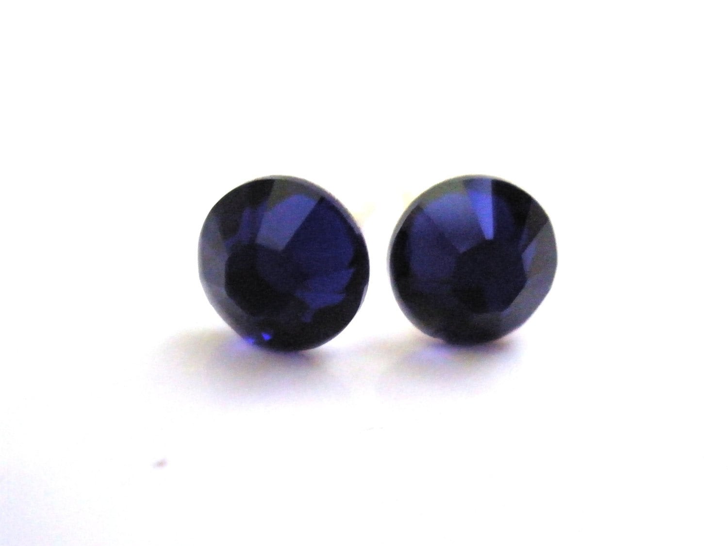 Kristall Ohrstecker, Blaue Ohrringe, Kobalt Brautjungfer Geschenke Kristall Ohrstecker, Blaue Ohrringe, Kobalt Brautjungfer Geschenke von mlejewelry