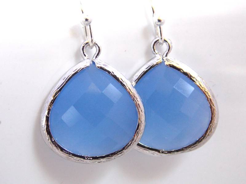 Silber Blau Ohrringe, Hellblau, Periwinkle, Königsblau, Silber, Hochzeitsschmuck, Brautjungfer Brautschmuck, Geschenke Silber Blau Ohrringe, Hellblau, Periwinkle, Königsblau, Silber, Hochzeitsschmuck, Brautjungfer Brautschmuck, Geschenke von mlejewelry