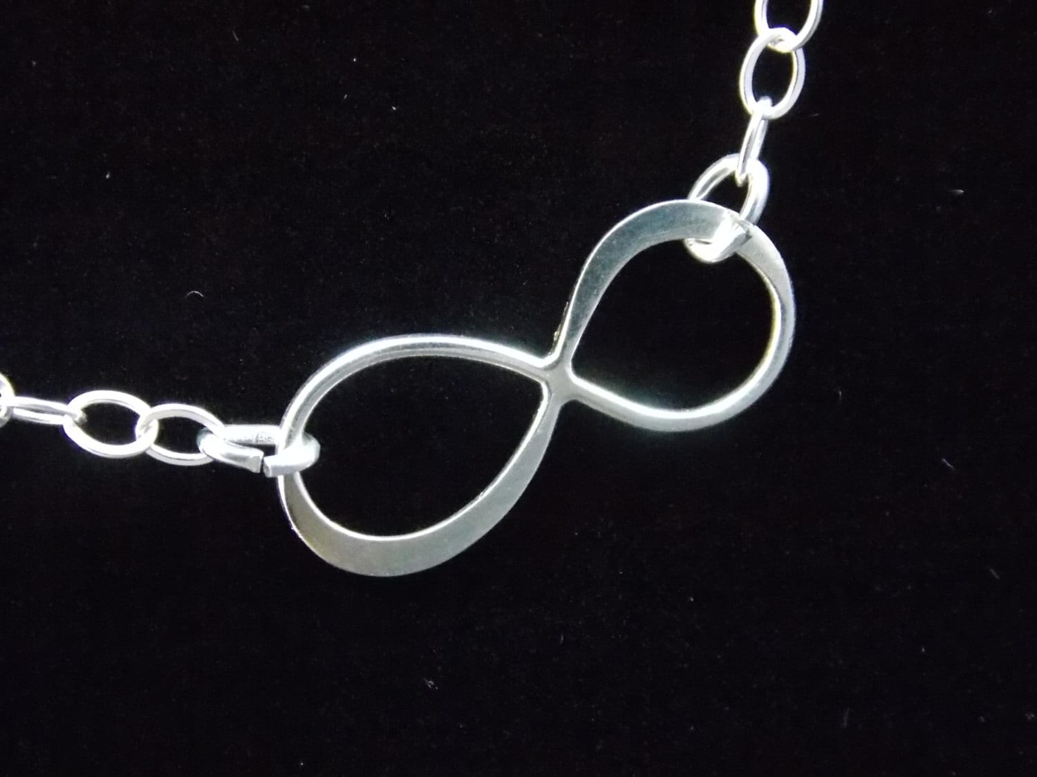 sterling Silber Infinity Halskette, Infinity-Anhänger, Infinity-Link, Infinity-Charme, Ewigkeit Beste Freundin, Doppel, Brautjungfer Geschenk sterling Silber Infinity Halskette, Infinity-Anhänger, Infinity-Link, Infinity-Charme, Ewigkeit Beste Freundin, Doppel, Brautjungfer Geschenk von mlejewelry