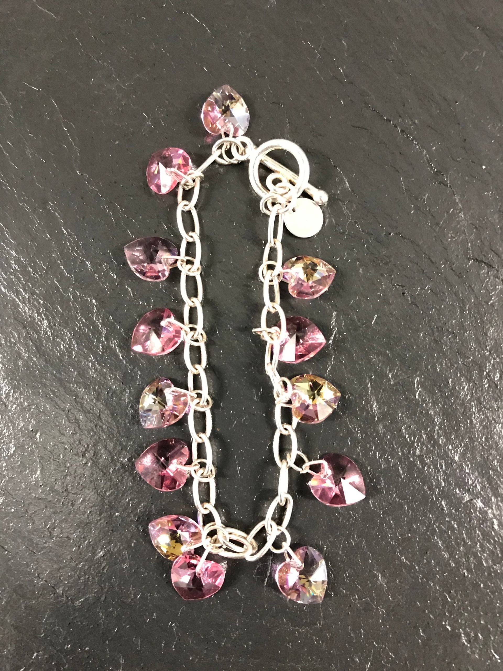 Zarte Damen, Bff, Mädchen Zarte Swarovski Charm Armbänder, Heiße Mode Ideales Geschenk Für Jeden Fall Zarte Damen, Bff, Mädchen Zarte Swarovski Charm Armbänder, Heiße Mode Ideales Geschenk Für Jeden Fall von mmilltownJewels