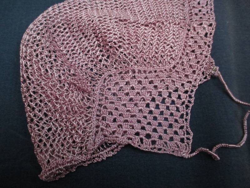 Vintage Gehäkelte Baby Mütze 1930Er Jahre von mmmoonchild