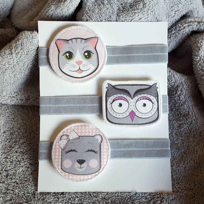 3 Kabelbinder Für Mädchen, Tier-Themenorientierten Krawatten von mmstudioforkids