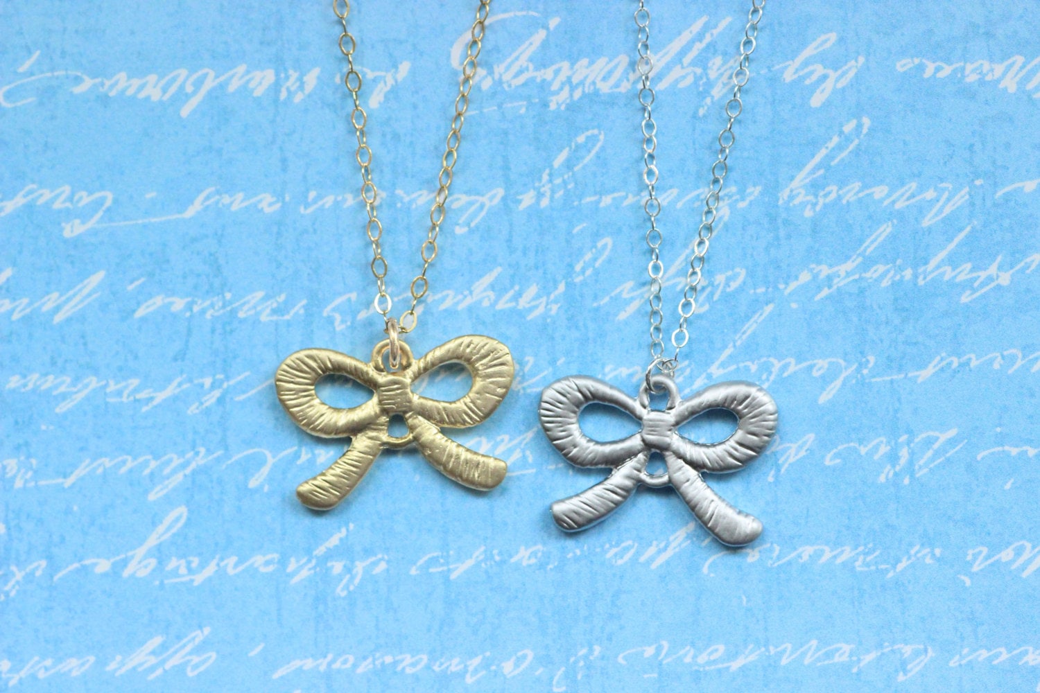 Band Schleife Halskette, Schmuck Blume Einfache Dally Mn19 Band Schleife Halskette, Schmuck Blume Einfache Dally Mn19 von mngiftshop