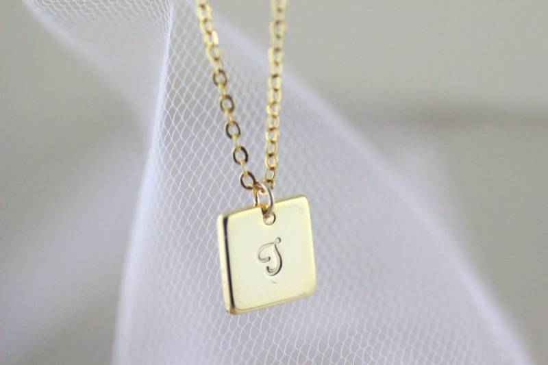 Square Bar Halskette, Einfache Halskette Mn08 Square Bar Halskette, Einfache Halskette Mn08 von mngiftshop