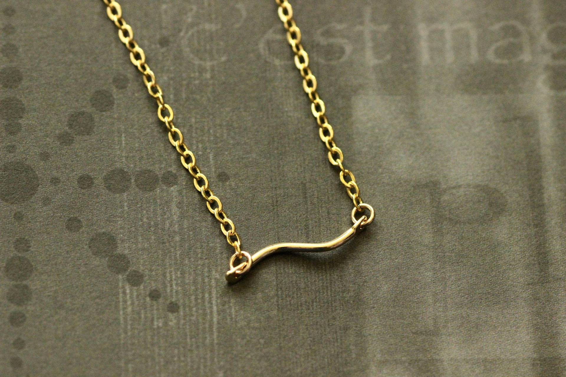 Zweig Halskette, Vergoldet Natur Gold Minimale Schichtung Anhänger Halskette Zweig Halskette, Vergoldet Natur Gold Minimale Schichtung Anhänger Halskette von mngiftshop