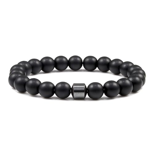 mnopx Armband 3-teiliges Set verstellbar Anti-Angst Naturstein Armband Geburtstagsgeschenk(Style 5) von mnopx