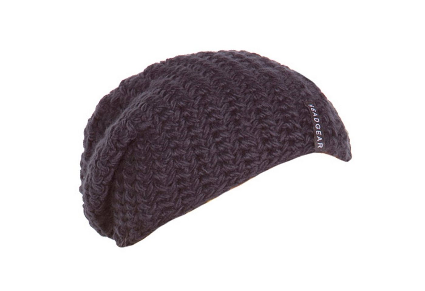 modAS Beanie Damen Mütze Grobstrick mit eingearbeitetem Fleeceband von modAS