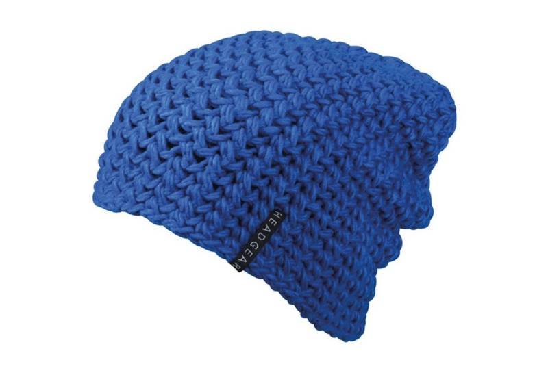 modAS Beanie Damen Mütze Grobstrick mit eingearbeitetem Fleeceband von modAS