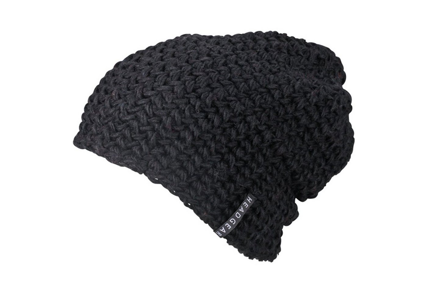 modAS Beanie Damen Mütze Grobstrick mit eingearbeitetem Fleeceband von modAS