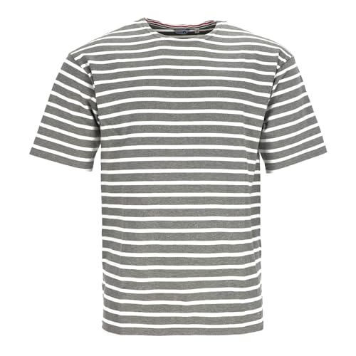 modAS Herren T-Shirt Bretonisches Streifenshirt - Ringelshirt Streifenshirt Kurzarm mit Streifen aus Baumwolle von modAS