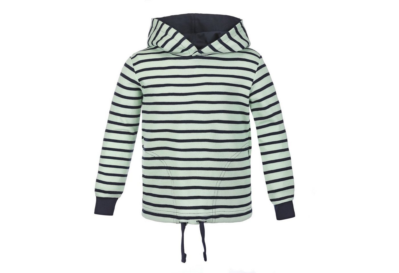 modAS Kapuzenpullover (1-tlg) Bretonisches Kinder Kapuzenshirt - Longsleeve gestreift aus Baumwolle von modAS