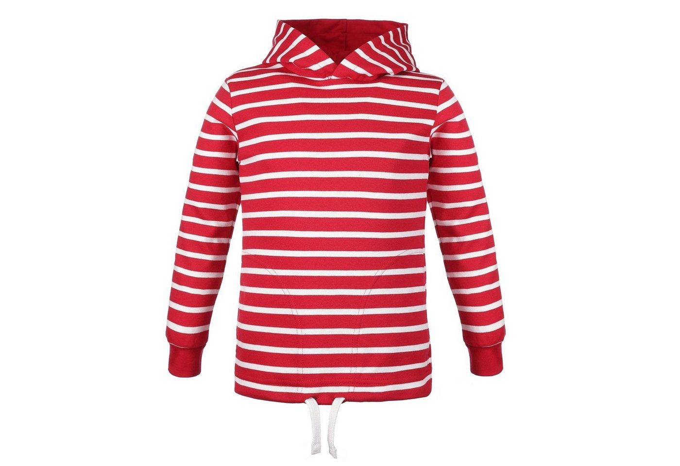 modAS Kapuzenpullover (1-tlg) Bretonisches Kinder Kapuzenshirt - Longsleeve gestreift aus Baumwolle von modAS