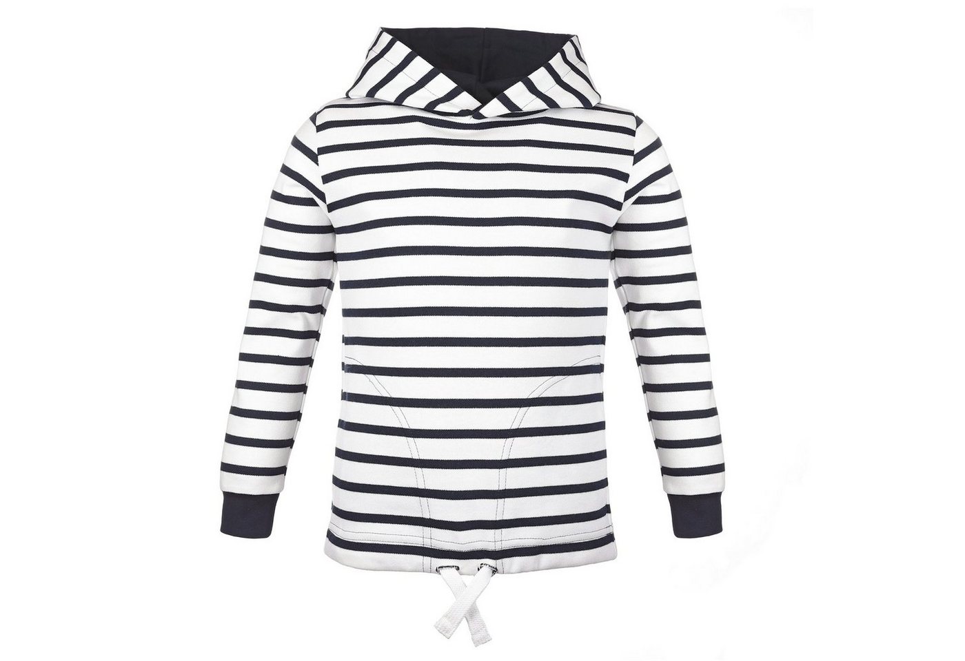 modAS Kapuzenpullover (1-tlg) Bretonisches Kinder Kapuzenshirt - Longsleeve gestreift aus Baumwolle von modAS