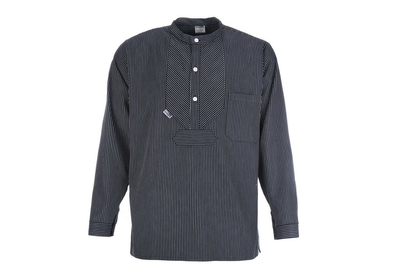 modAS Langarmhemd modAS Unisex Fischerhemd Basic Line gestreift Baumwolle modAS Langarmhemd modAS Unisex Fischerhemd Basic Line gestreift Baumwolle von modAS