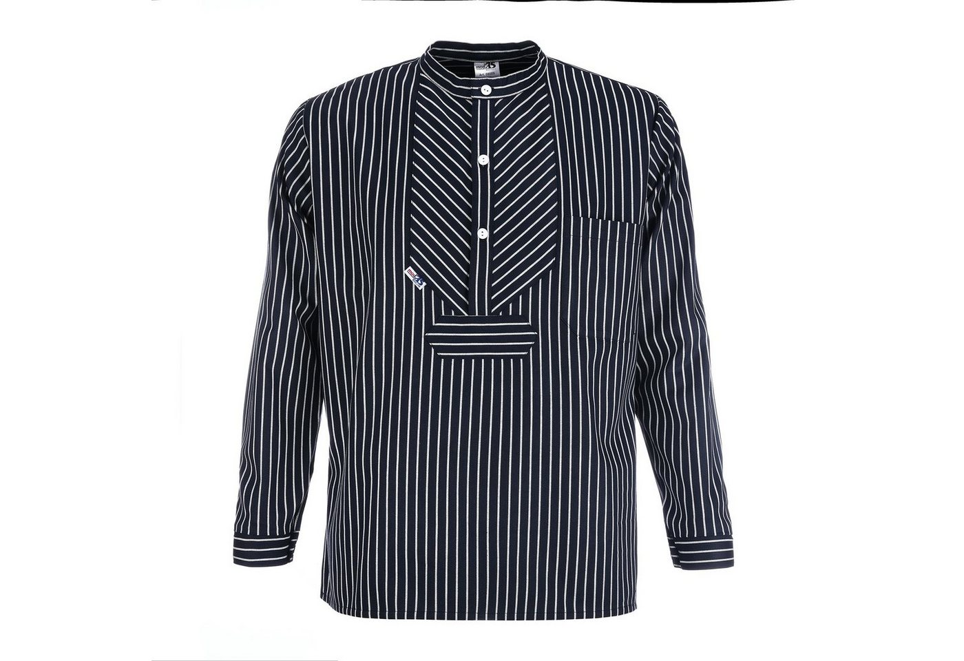 modAS Langarmhemd modAS Unisex Fischerhemd Basic Line gestreift Baumwolle modAS Langarmhemd modAS Unisex Fischerhemd Basic Line gestreift Baumwolle von modAS