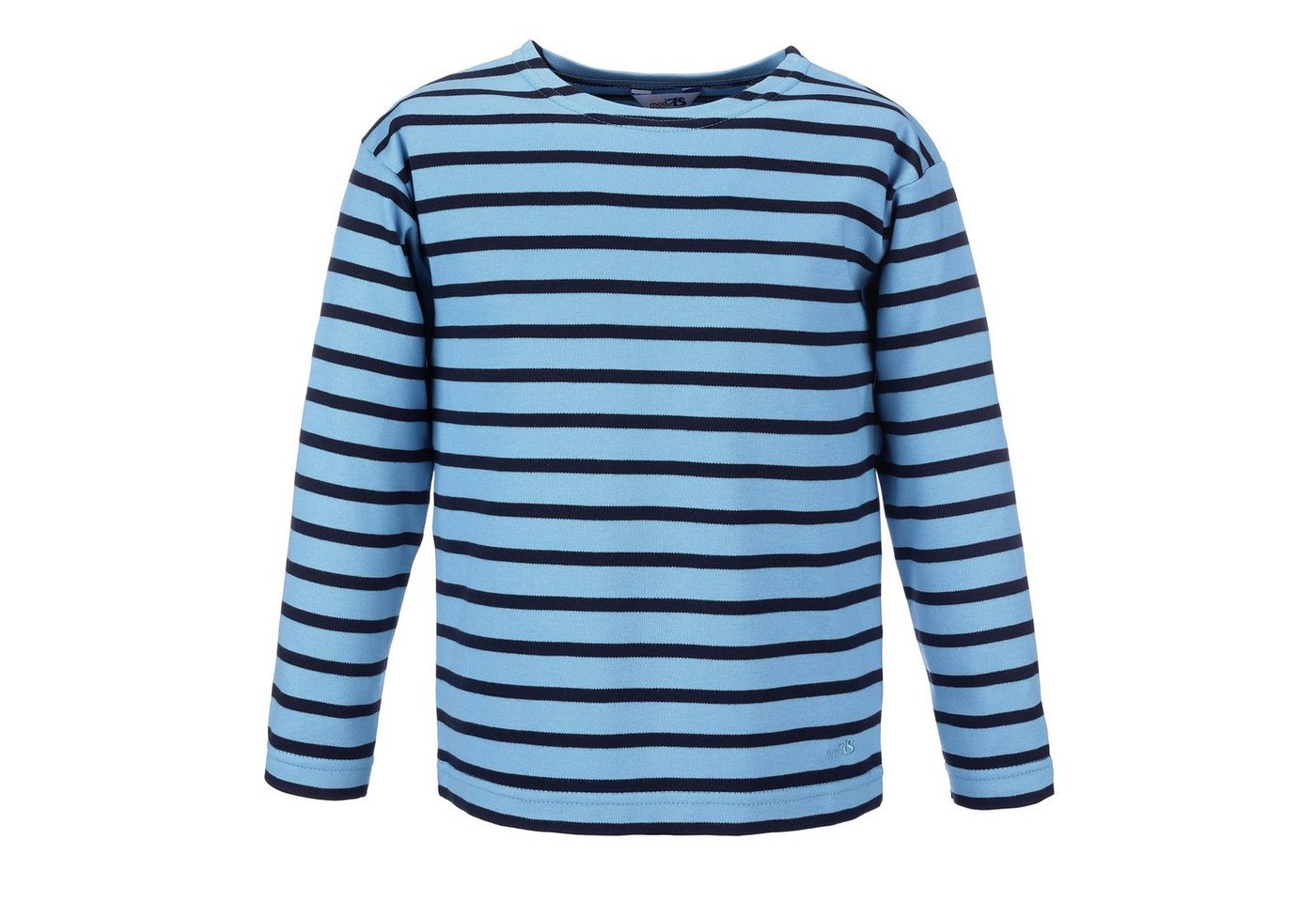 modAS Langarmshirt Bretonisches Shirt für Kinder Longsleeve mit Streifen Mädchen Jungen von modAS