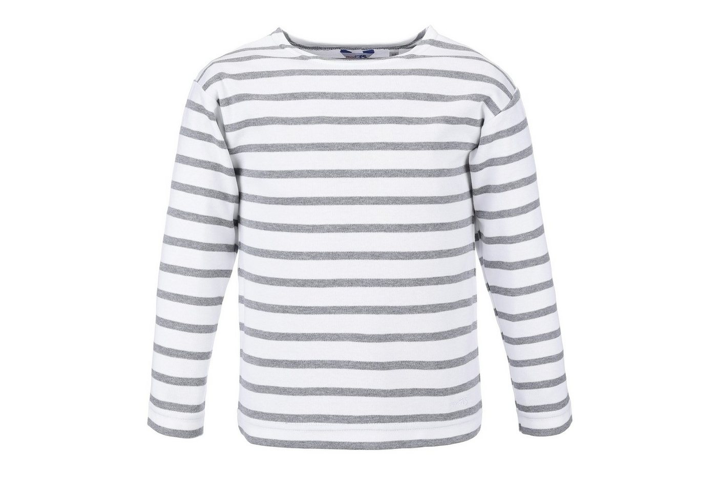 modAS Langarmshirt Bretonisches Shirt für Kinder Longsleeve mit Streifen Mädchen Jungen von modAS