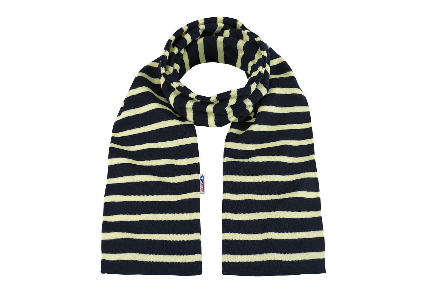 modAS Modeschal, Bretonischer Schal Unisex mit Streifen und uni Herren Damen Kinder von modAS