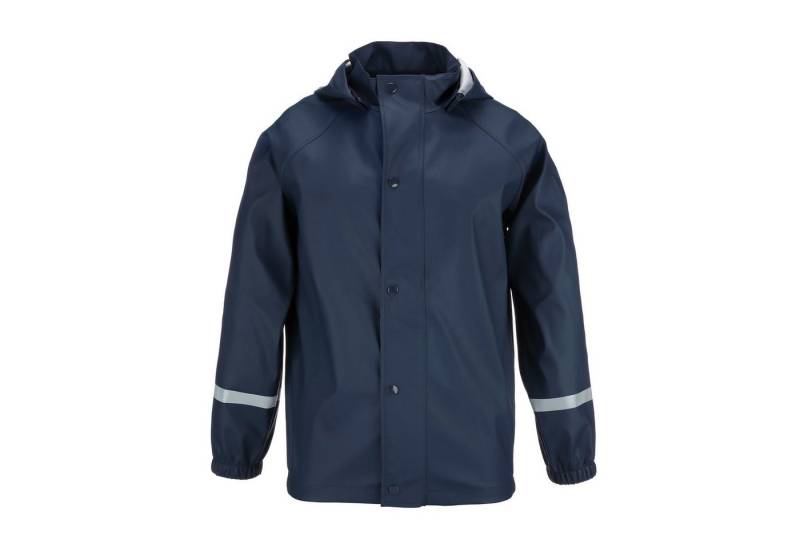 modAS Regenjacke Unisex Kinder PU-Jacke Mädchen und Jungen - Wasserdichte Kinderjacke von modAS