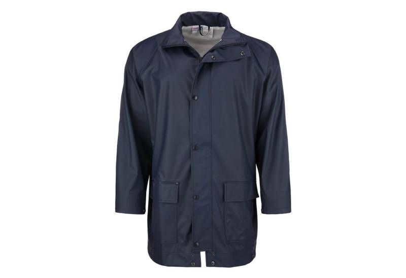 modAS Regenjacke Unisex PU-Jacke Profi – Leichte Outdoor-Jacke Winddicht Wasserdicht von modAS