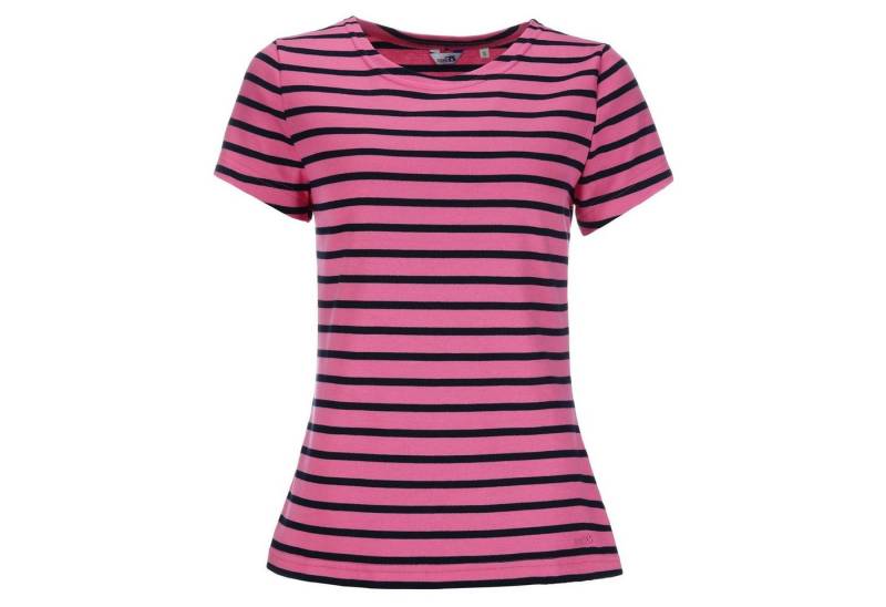 modAS Rundhalsshirt 25904 Bretonisches Damenshirt T-Shirt mit Streifen aus Baumwolle von modAS