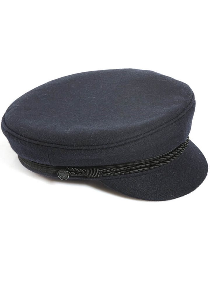 modAS Schirmmütze 10804 Unisex Original Elbsegler - Schiffermütze Prinz-Heinrich-Mütze von modAS