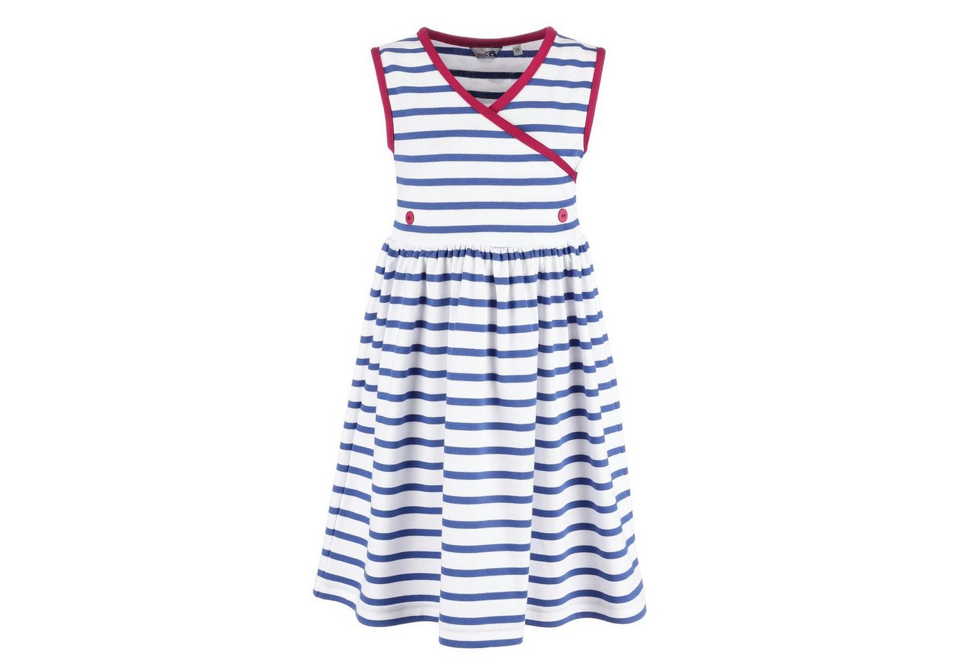 modAS Strandkleid (1-tlg) Bretonisches Mädchenkleid Maritim - Gestreiftes Kleid für Mädchen von modAS
