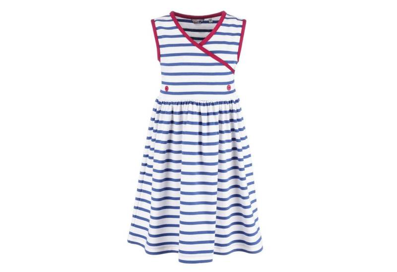 modAS Strandkleid (1-tlg) Bretonisches Mädchenkleid Maritim - Gestreiftes Kleid für Mädchen von modAS