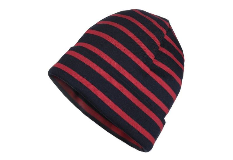 modAS Strickmütze modAs Rollmütze Strickmütze gestreift ausgezeichneter UV-Schutz von modAS