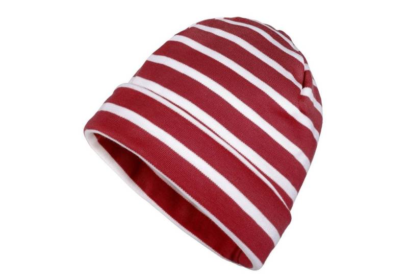 modAS Strickmütze modAs Rollmütze Strickmütze gestreift ausgezeichneter UV-Schutz von modAS