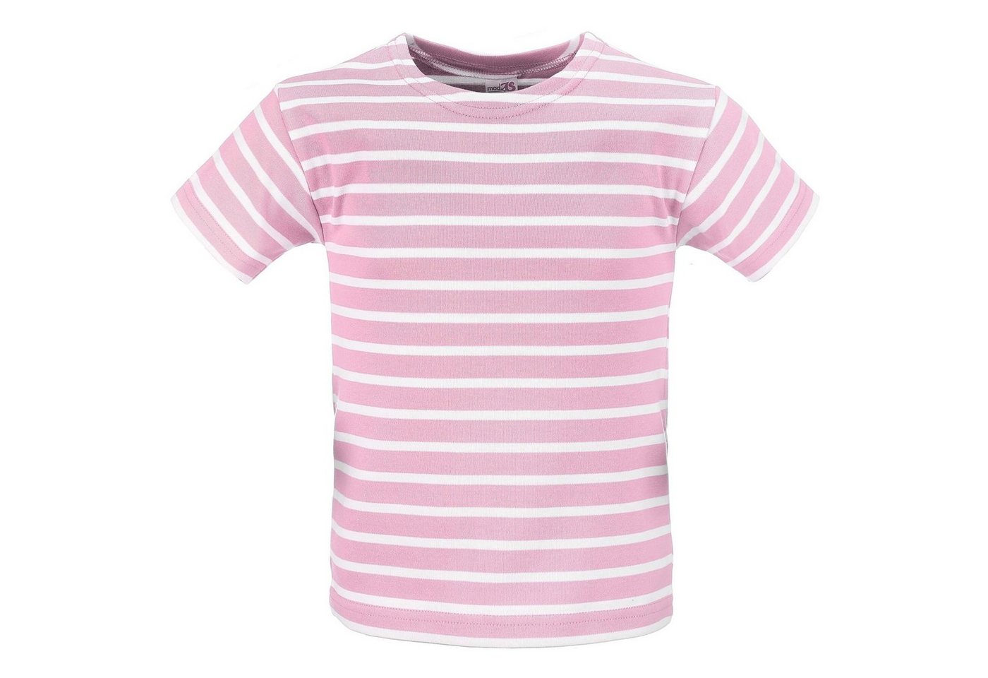 modAS T-Shirt Kinder Shirt mit Streifen - Bretonisches Streifenshirt aus Baumwolle von modAS