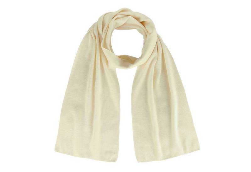 modAS Wollschal, Unisex Schal Feinstrickschal aus Merinowolle - Weicher Schal aus Wolle von modAS