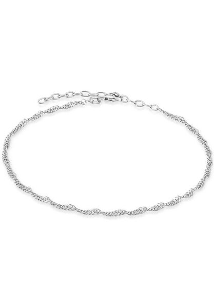 modabilé Fußkette Singapur 23cm +5cm 925 Sterling Silber Fußkettchen (2,4mm) von modabilé