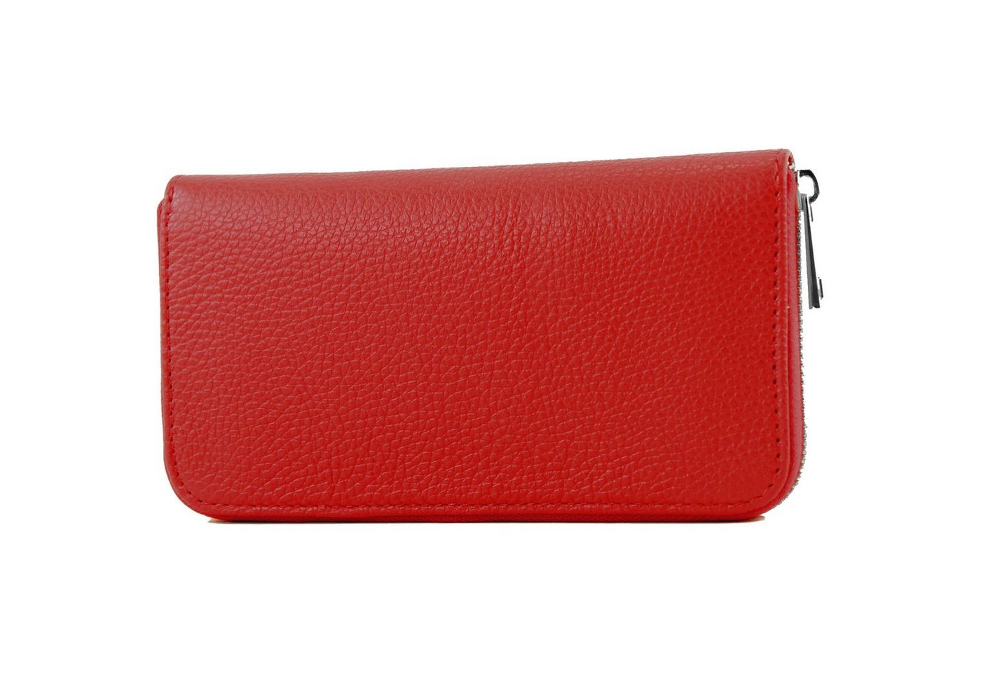 modamoda de Clutch SILBER-P02, Echtleder Handmade in Italy von modamoda de