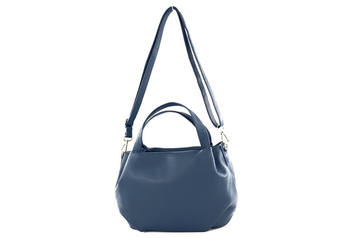 modamoda de Henkeltasche T218, Echtleder Handmade in Italy von modamoda de