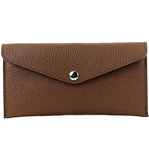 modamoda de - P03 - ital. Damen Portemonnaie Echtleder lang, Farbe:Schokoladenbraun modamoda de - P03 - ital. Damen Portemonnaie Echtleder lang, Farbe:Schokoladenbraun von modamoda de