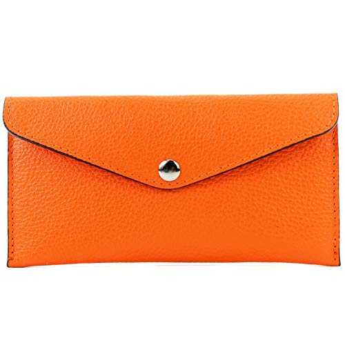 modamoda de - P03 - ital. Damen Portemonnaie Echtleder lang, Farbe:Signalorange modamoda de - P03 - ital. Damen Portemonnaie Echtleder lang, Farbe:Signalorange von modamoda de
