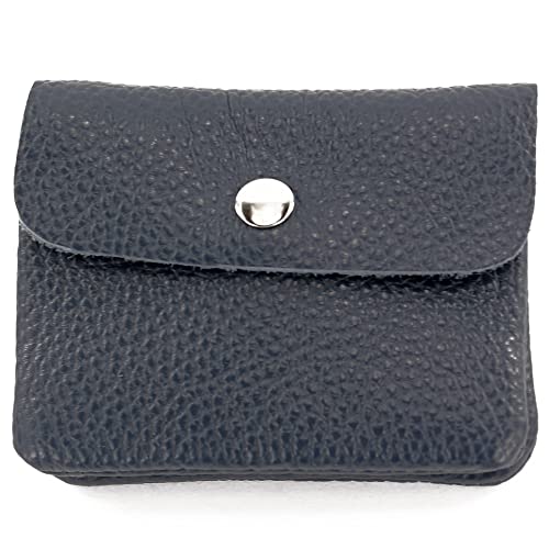 modamoda de P09 Damen Münzgeldbörse Geldbörse Portemonnaie Klein Leder Made in Italy P09, Farbe:Mitternachtsblau modamoda de P09 Damen Münzgeldbörse Geldbörse Portemonnaie Klein Leder Made in Italy P09, Farbe:Mitternachtsblau von modamoda de
