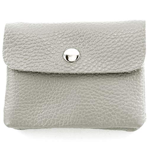 modamoda de P09 Damen Münzgeldbörse Geldbörse Portemonnaie Klein Leder Made in Italy P09, Farbe:Telegrau modamoda de P09 Damen Münzgeldbörse Geldbörse Portemonnaie Klein Leder Made in Italy P09, Farbe:Telegrau von modamoda de