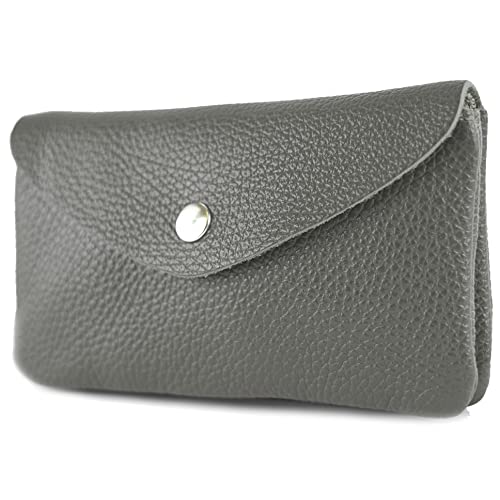 modamoda de P11 Damen Leder Geldbörse Portemonnaie Medium Handmade in Italy, Farbe:Graphitgrau modamoda de P11 Damen Leder Geldbörse Portemonnaie Medium Handmade in Italy, Farbe:Graphitgrau von modamoda de