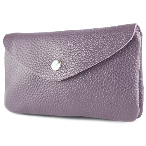 modamoda de P11 Damen Leder Geldbörse Portemonnaie Medium Handmade in Italy, Farbe:Pastellviolett modamoda de P11 Damen Leder Geldbörse Portemonnaie Medium Handmade in Italy, Farbe:Pastellviolett von modamoda de