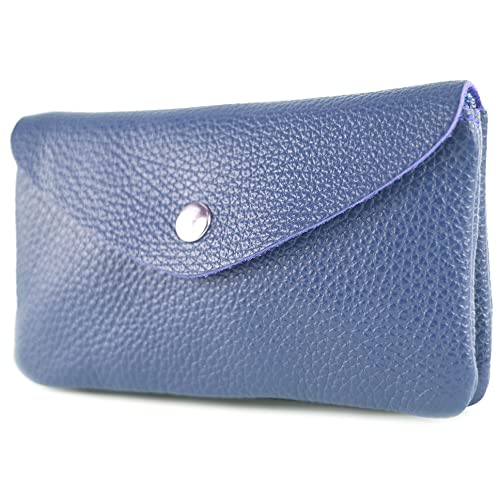 modamoda de P11 Damen Leder Geldbörse Portemonnaie Medium Handmade in Italy, Farbe:Signalblau modamoda de P11 Damen Leder Geldbörse Portemonnaie Medium Handmade in Italy, Farbe:Signalblau von modamoda de