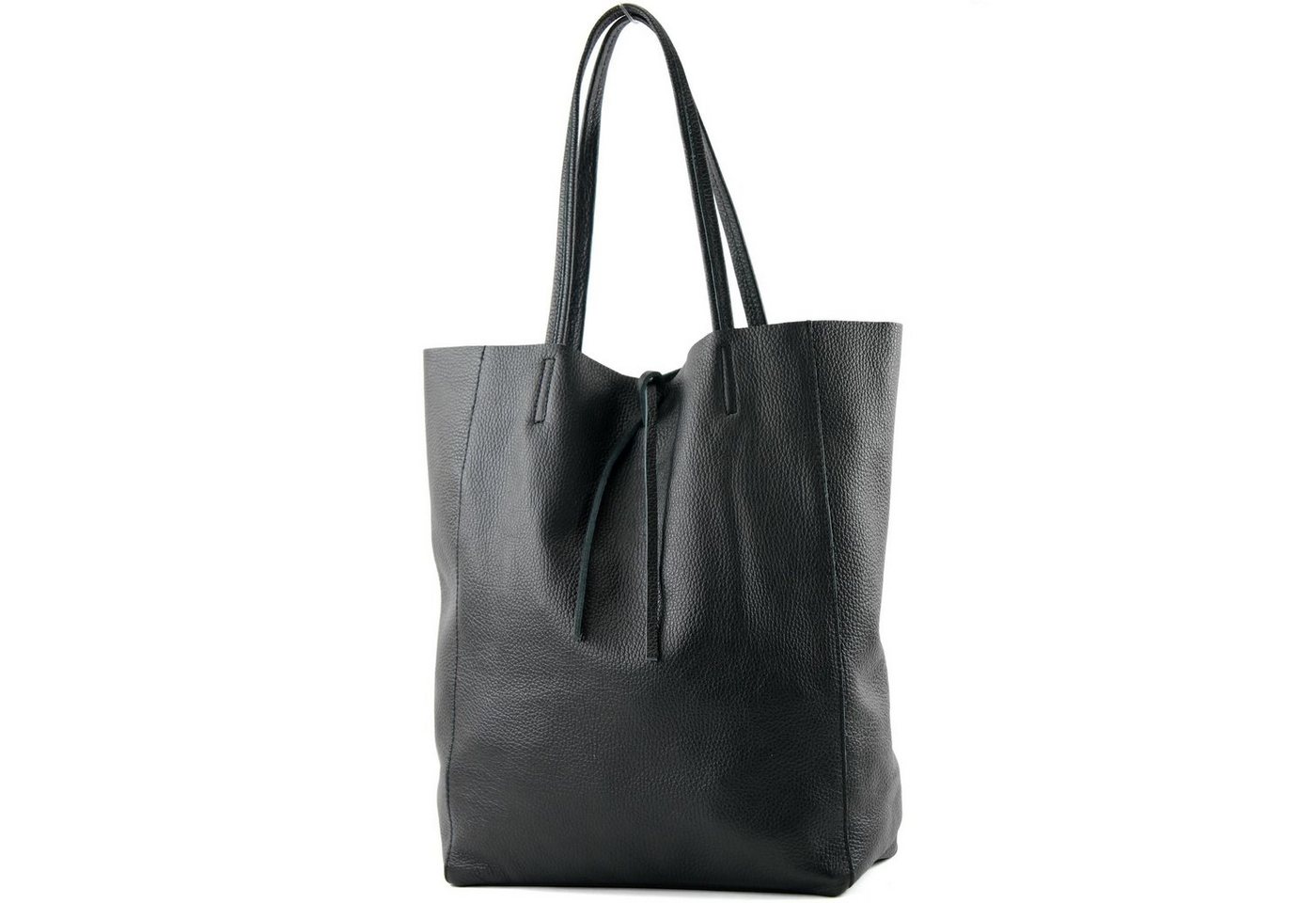 modamoda de Schultertasche T163v3, Echtleder Handmade in Italy von modamoda de